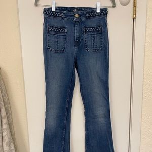 7 for all mankind flair jeans